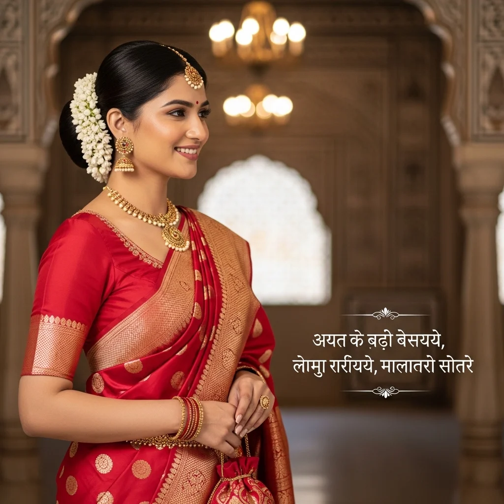 Classic Saree Captions for Instagram in Hindi