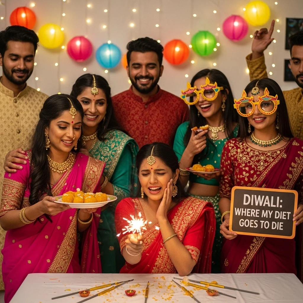 Funny Diwali Captions for Instagram