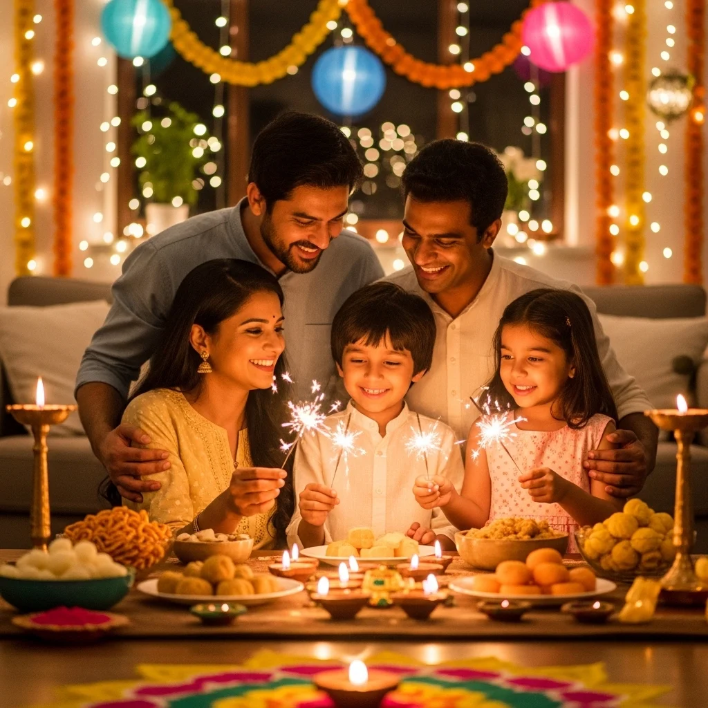 Love and Family Diwali Captions