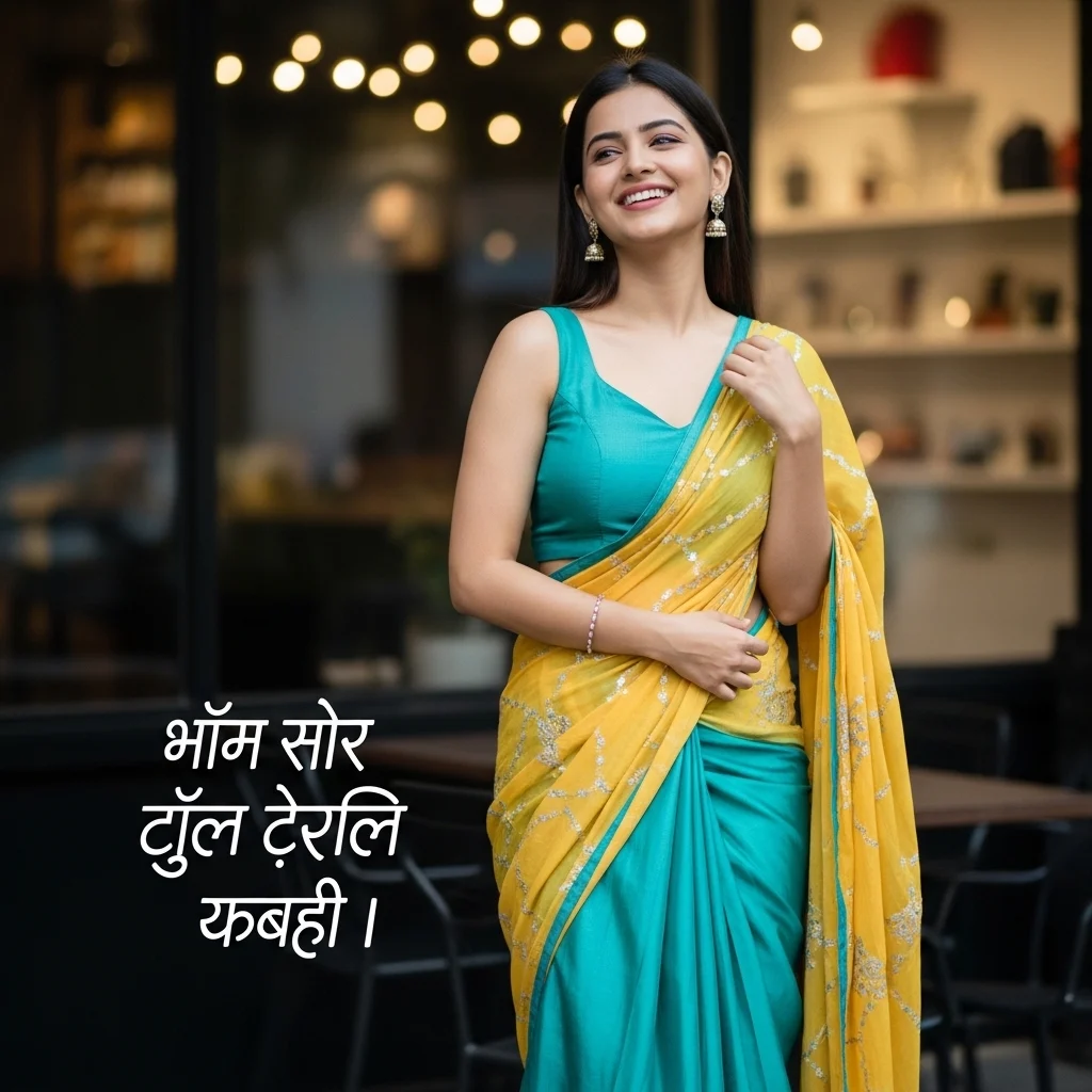 Short Saree Captions for Instagram in Hindi