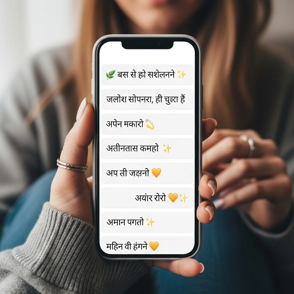 Aesthetic Attitude Captions for Instagram in Hindi