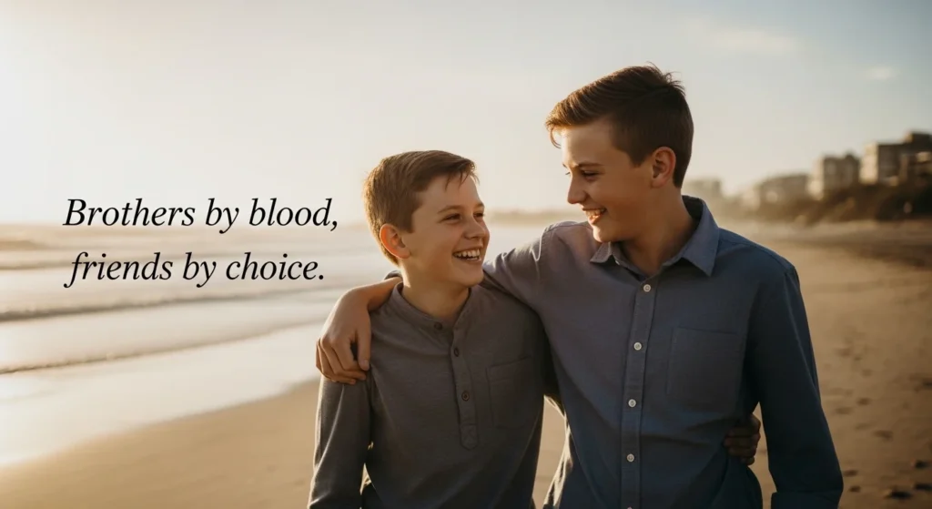 Aesthetic Brother Captions for Instagram