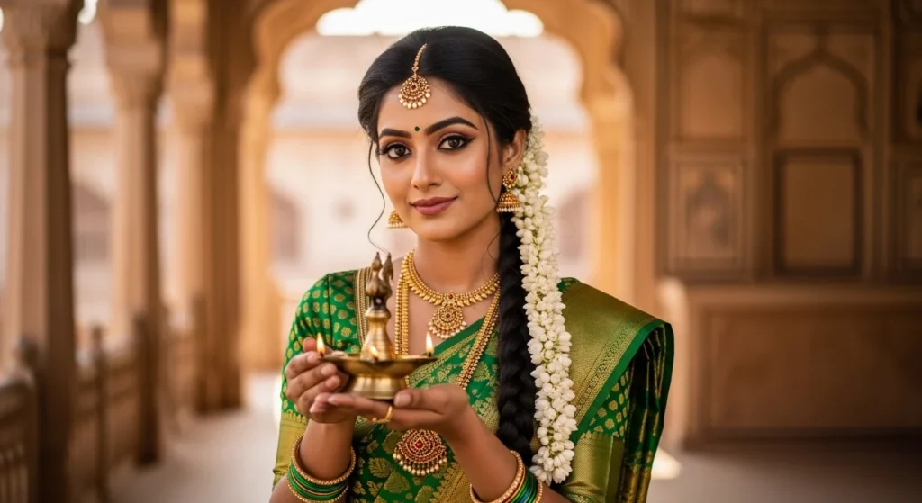 Aesthetic Captions for Traditional Look 