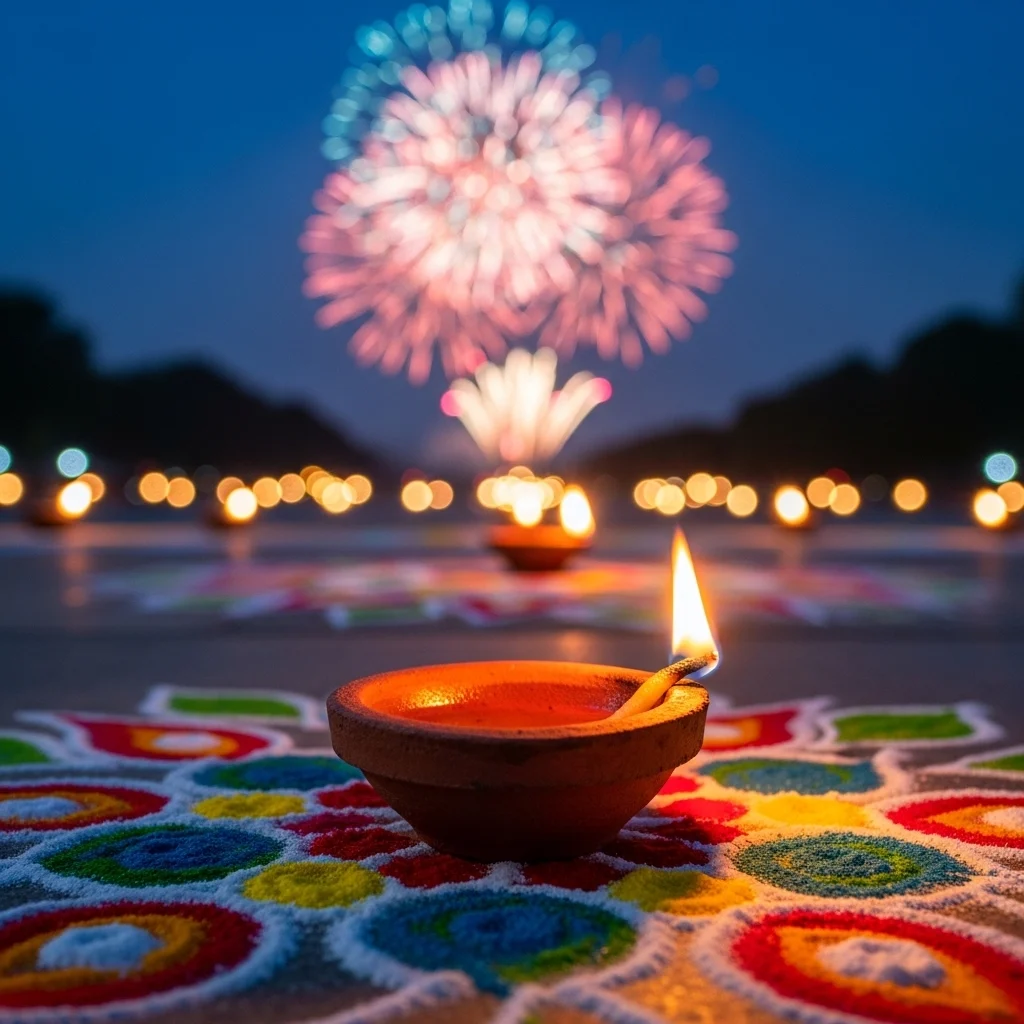 Aesthetic Diwali Captions