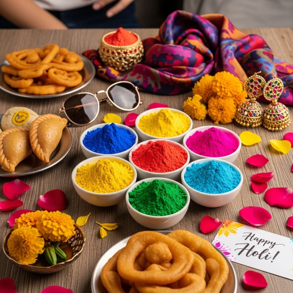 Aesthetic Holi Captions for Instagram