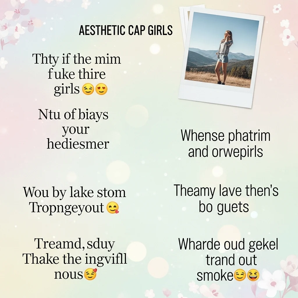 Aesthetic Insta Captions for Girls