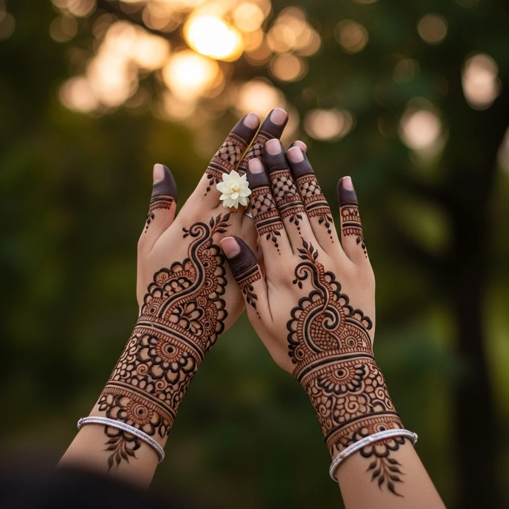 Aesthetic Mehndi Captions for Instagram
