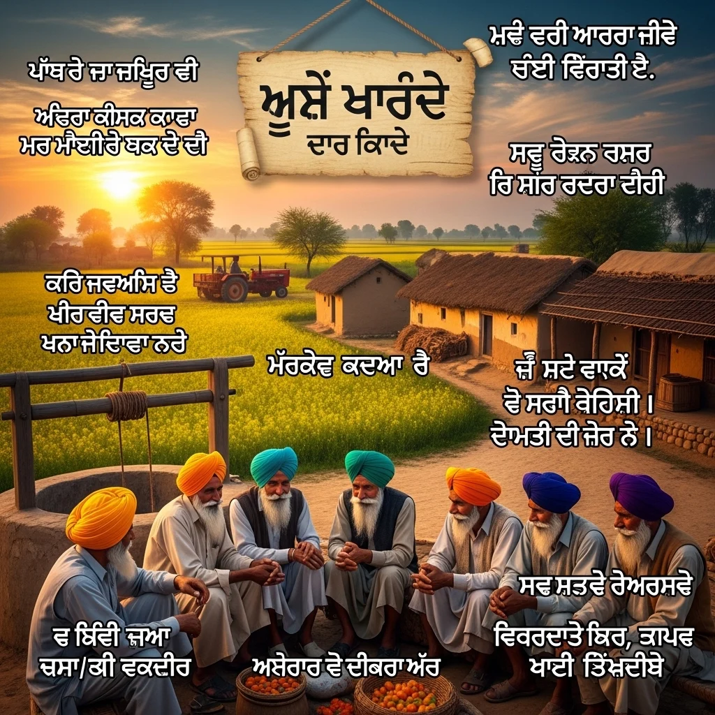 Aesthetic Punjabi Captions for Instagram