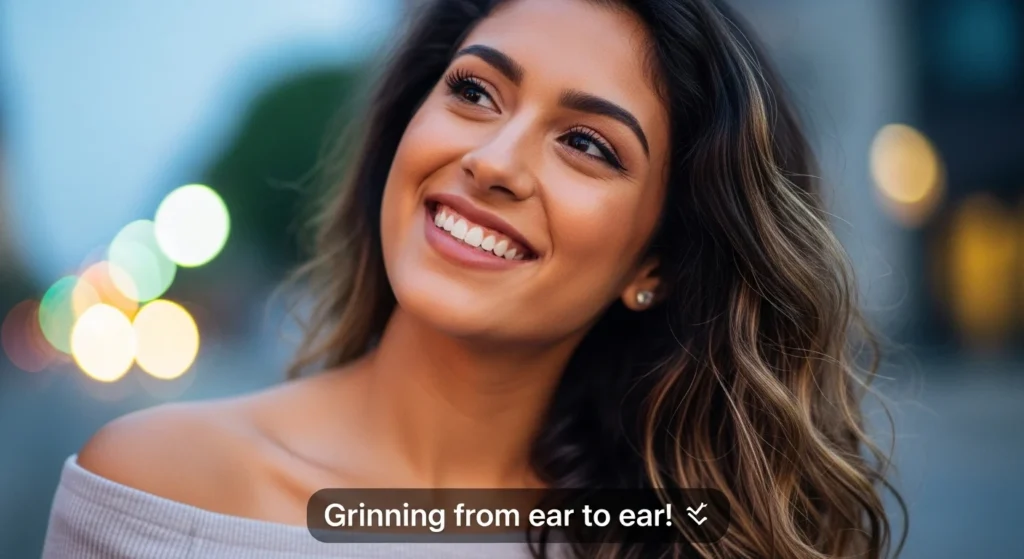 Aesthetic Smile Captions for Instagram