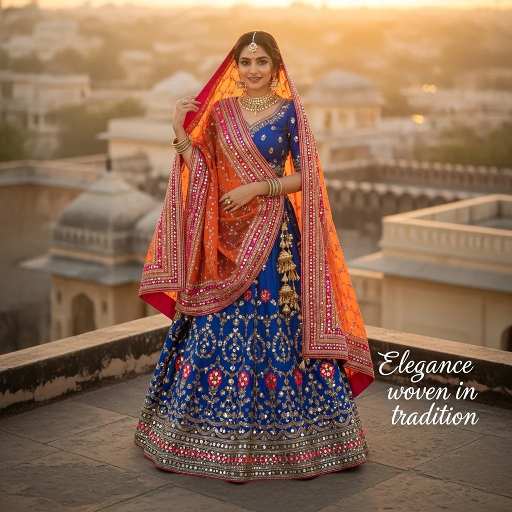 Aesthetic Traditional Wear Captions for Instagram