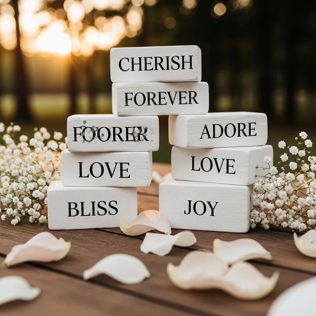 Bonus: One-Word Wedding Captions