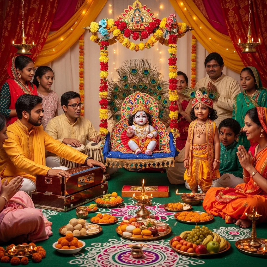 Caption Ideas for Janmashtami Celebrations