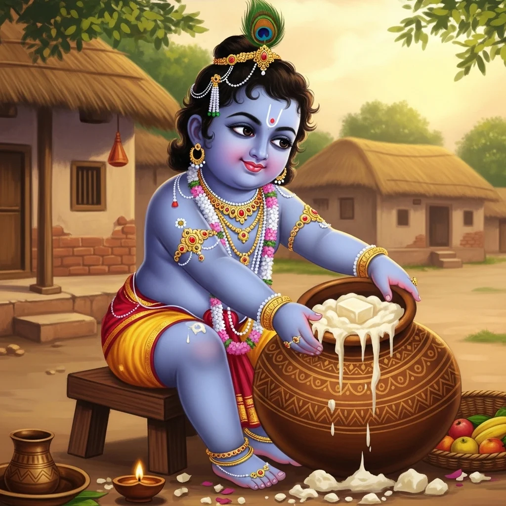 Classic Krishna Captions for Instagram