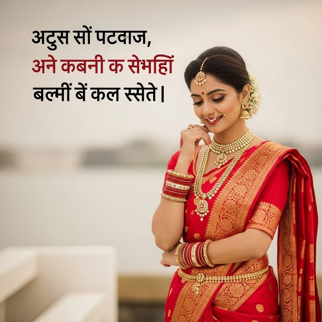 Classic Saree Captions in Hindi
