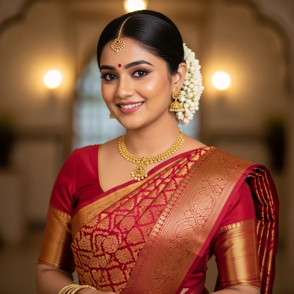 Classic Saree Captions