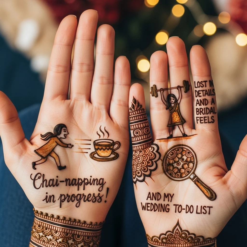 Funny Mehndi Captions for Instagram