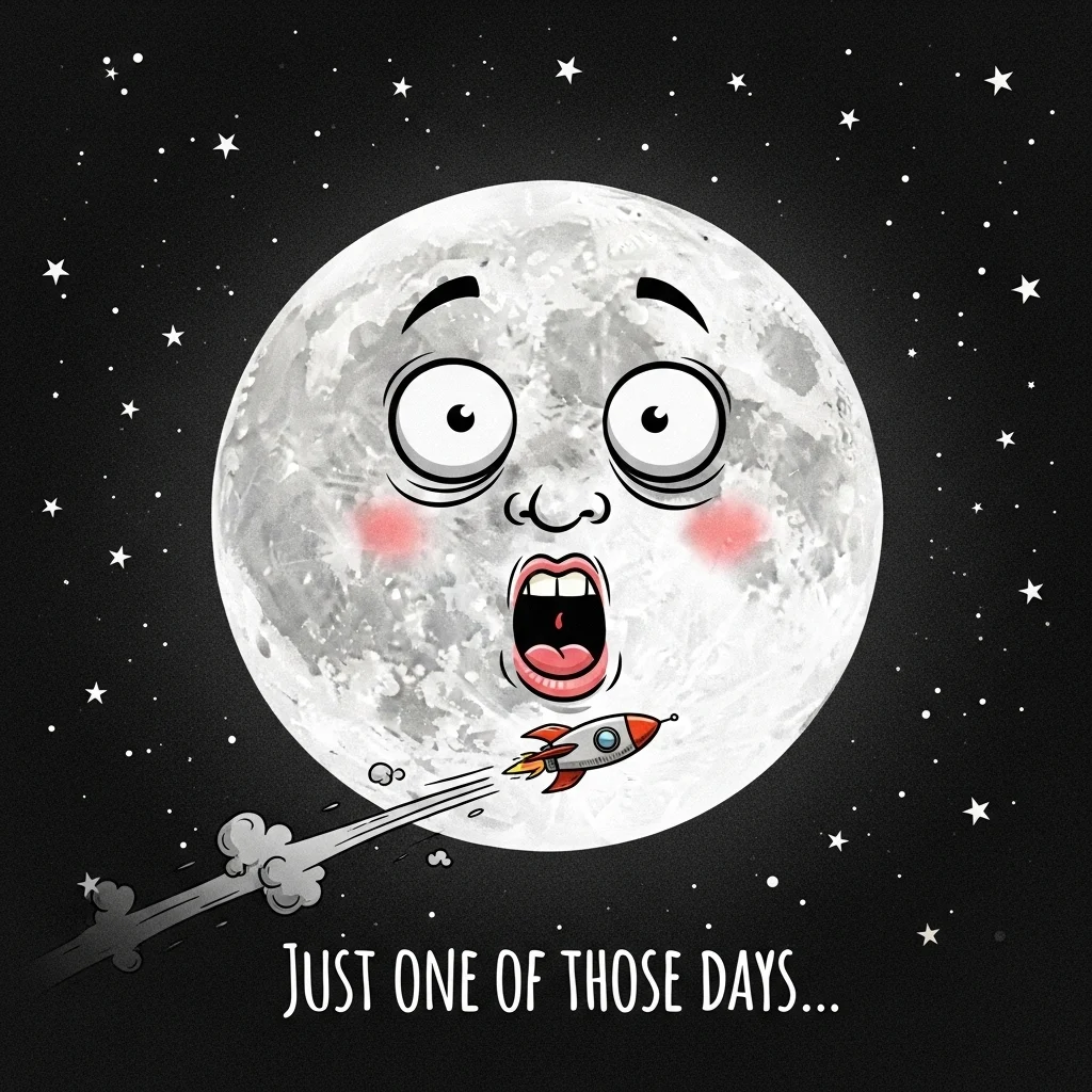 Funny Moon Captions