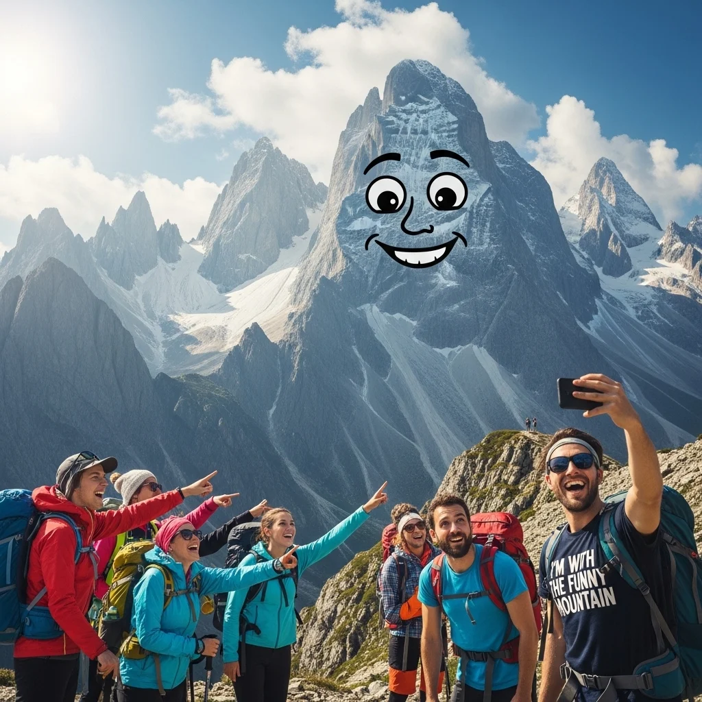 Funny Mountain Captions