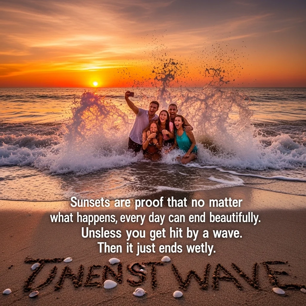 Funny Sunset Captions