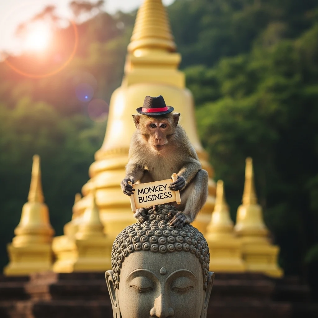 Funny Temple Captions for Instagram