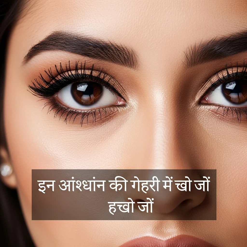 Hindi Eyes Captions for Instagram