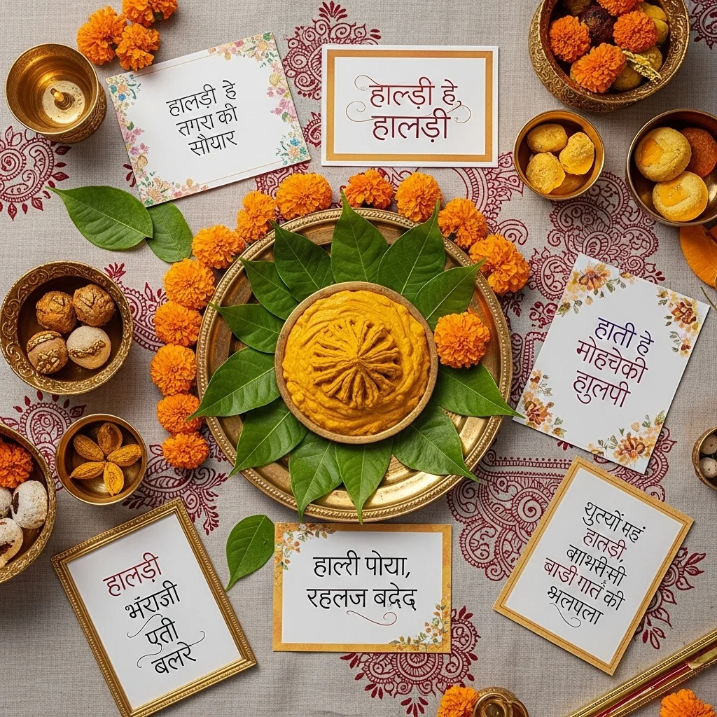 Hindi Haldi Captions for Instagram