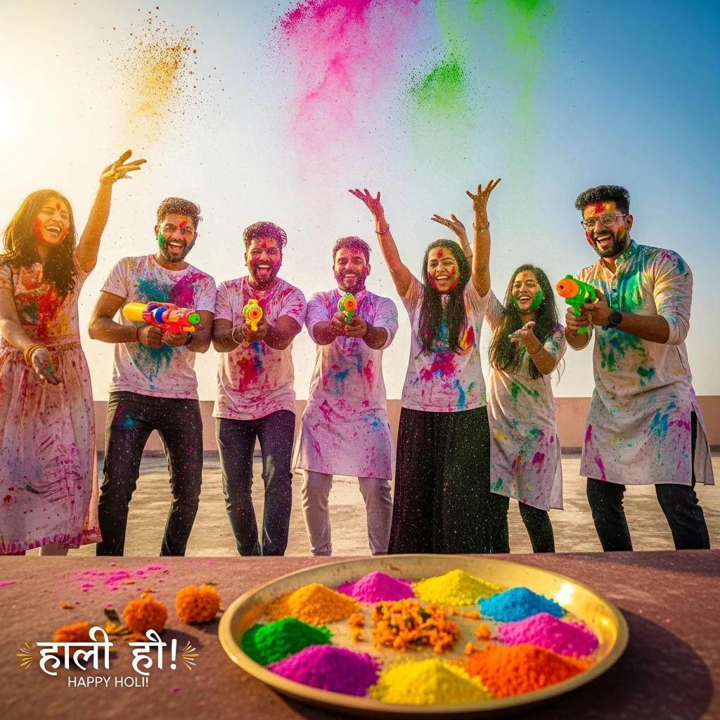 Hindi Holi Captions for Instagram