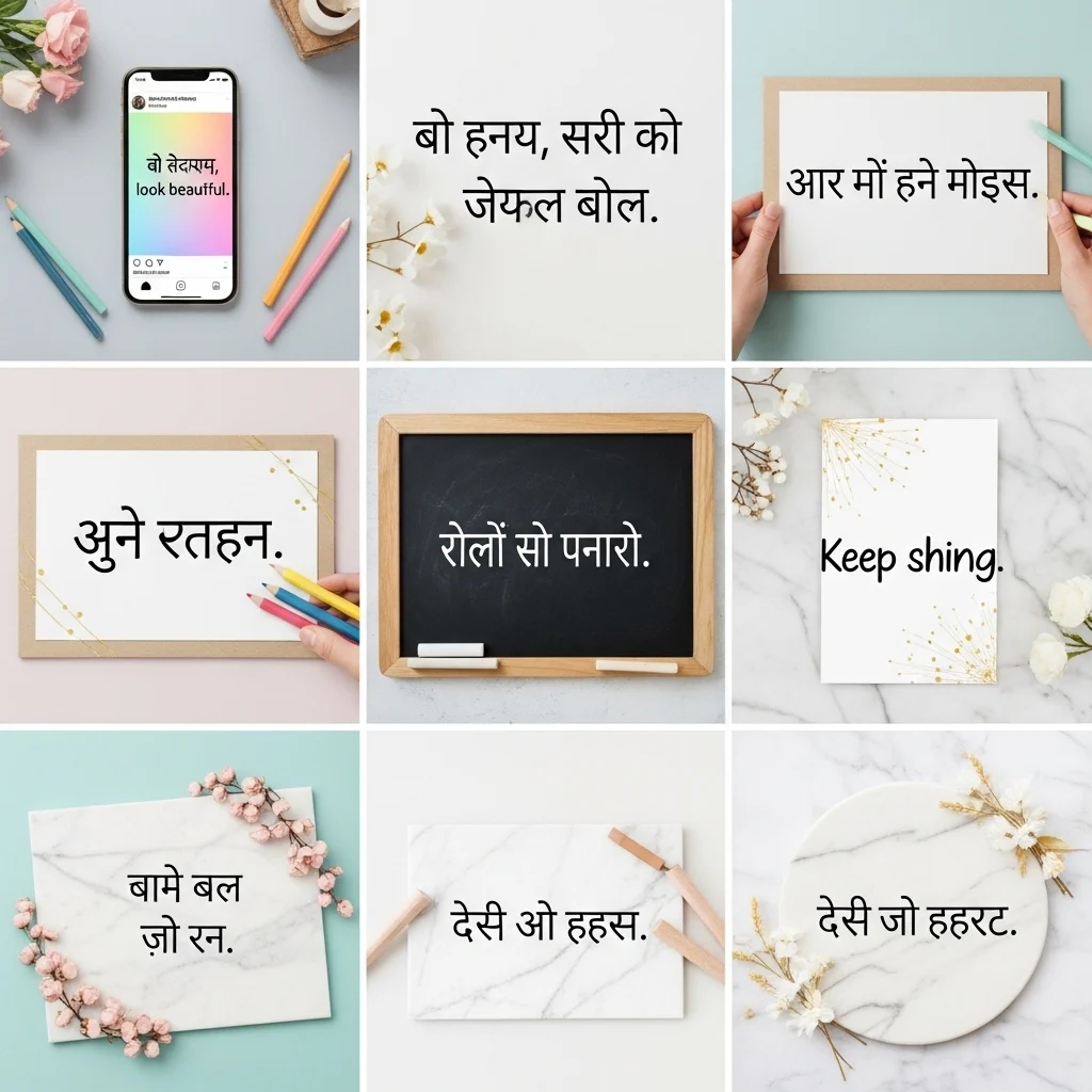 Hindi Insta Captions for Girls