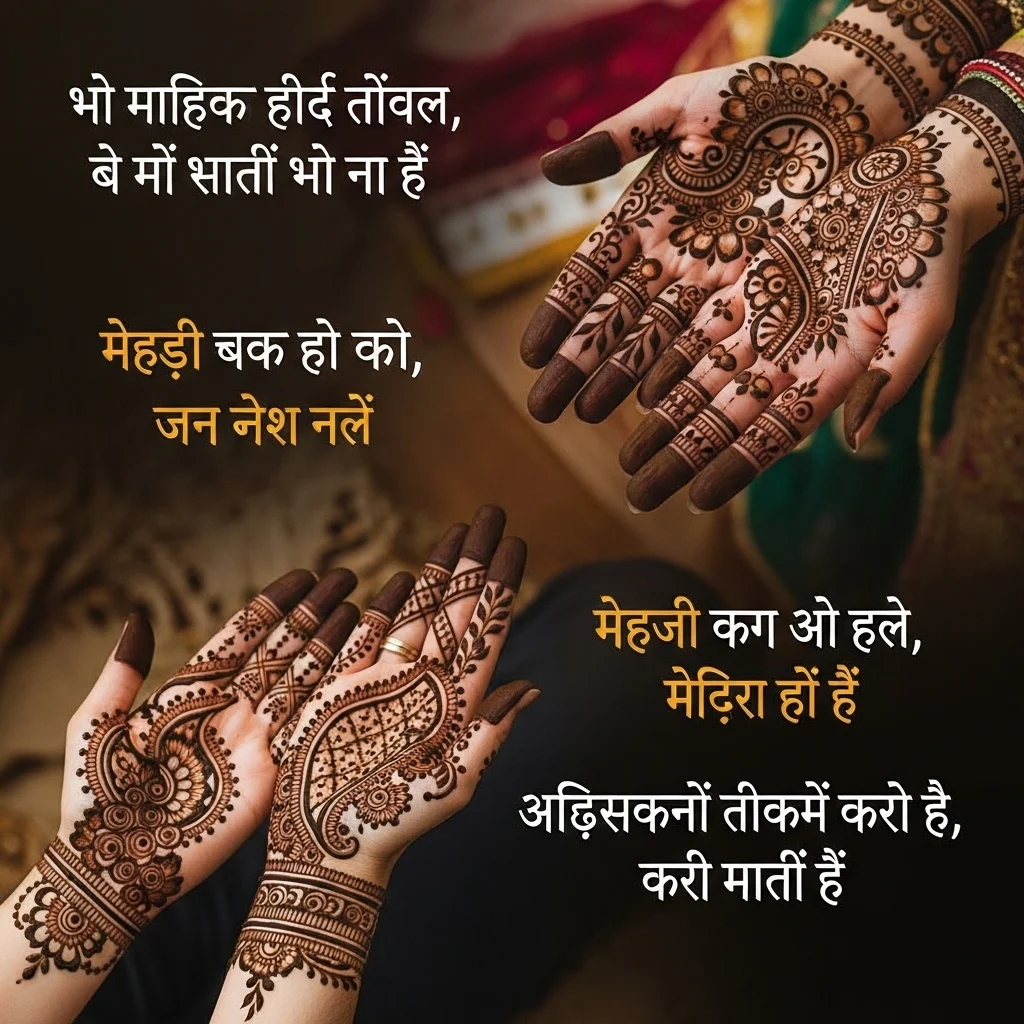 Hindi Mehndi Captions for Instagram