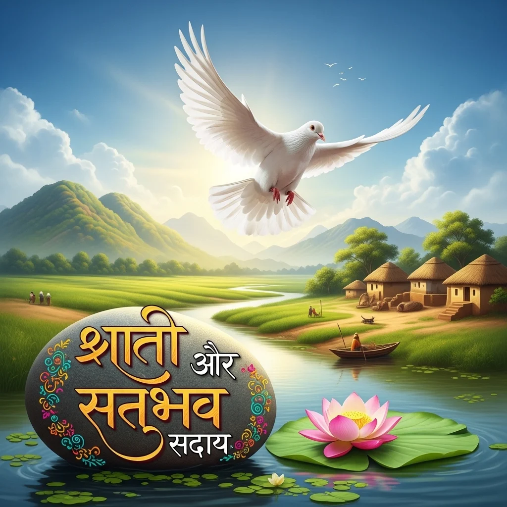 Hindi Peace Captions for Instagram