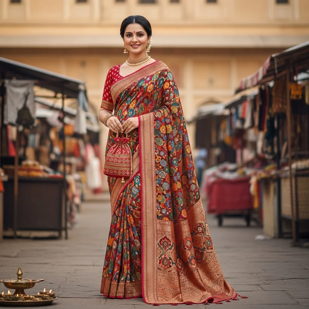 Hindi Saree Captions for Instagram (Bonus Section)