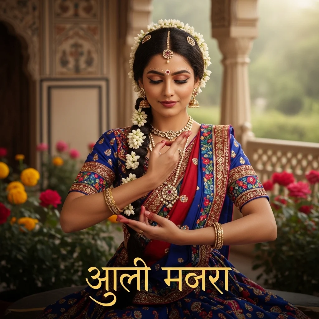 Hindi Traditional Captions for Girls