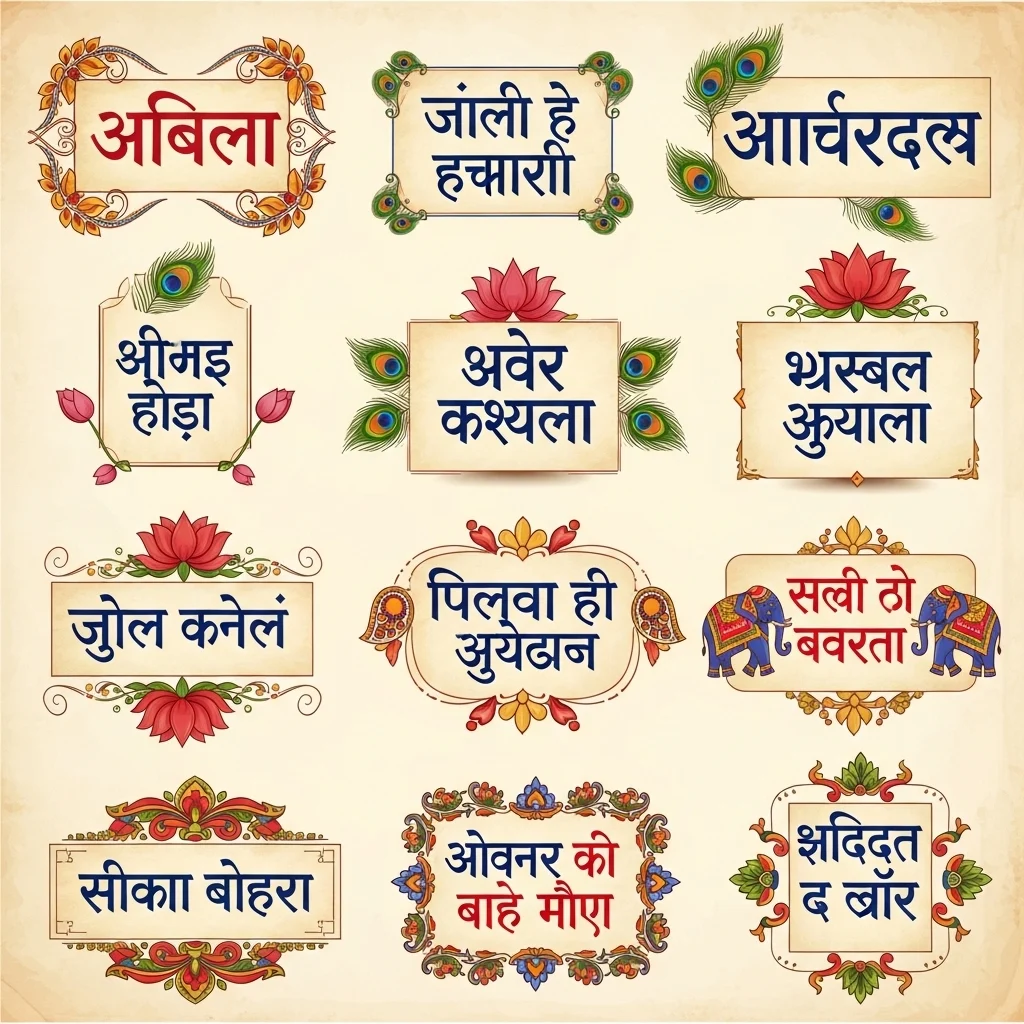 Hindi Traditional Captions