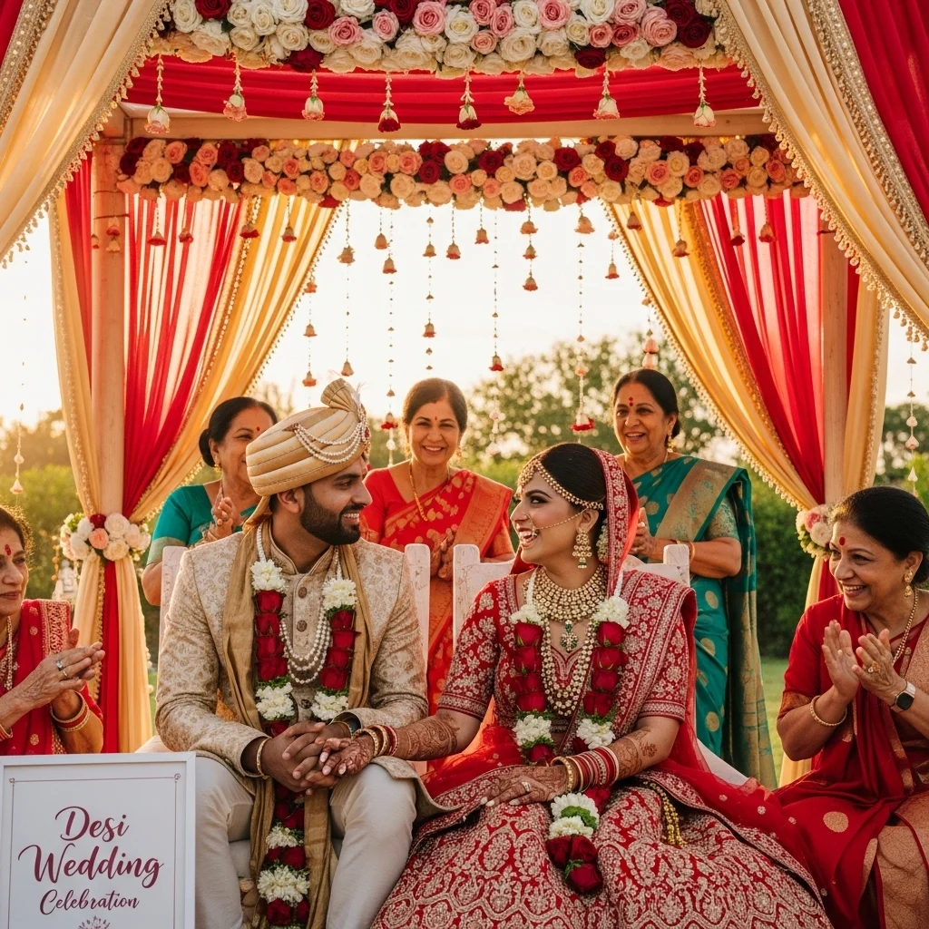 Hindi Wedding Captions (Perfect for Desi Wedding Posts)