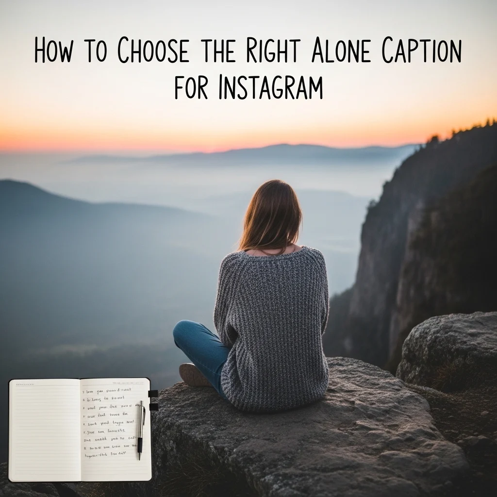 How to Choose the Right Alone Caption for Instagram