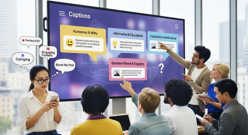 How to Choose the Right Caption for Your Post