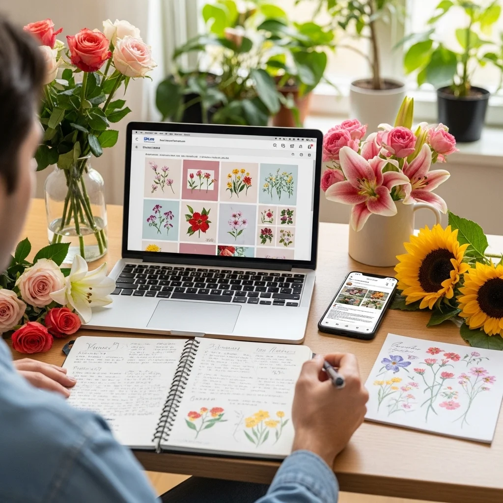 How to Choose the Right Flower Caption for Your Post