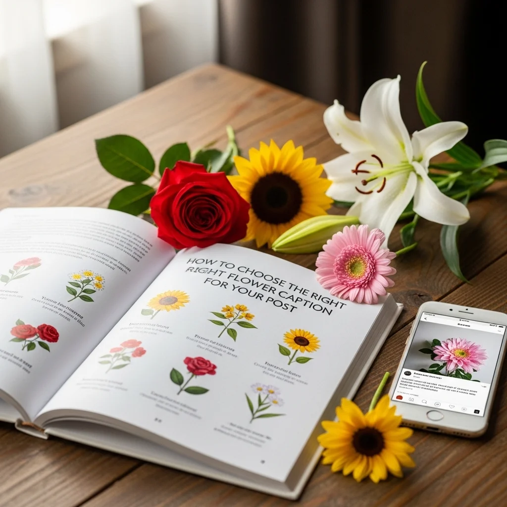 How to Choose the Right Flower Caption for Your Post
