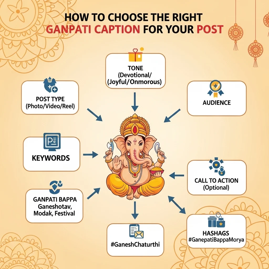How to Choose the Right Ganpati Caption for Your Post