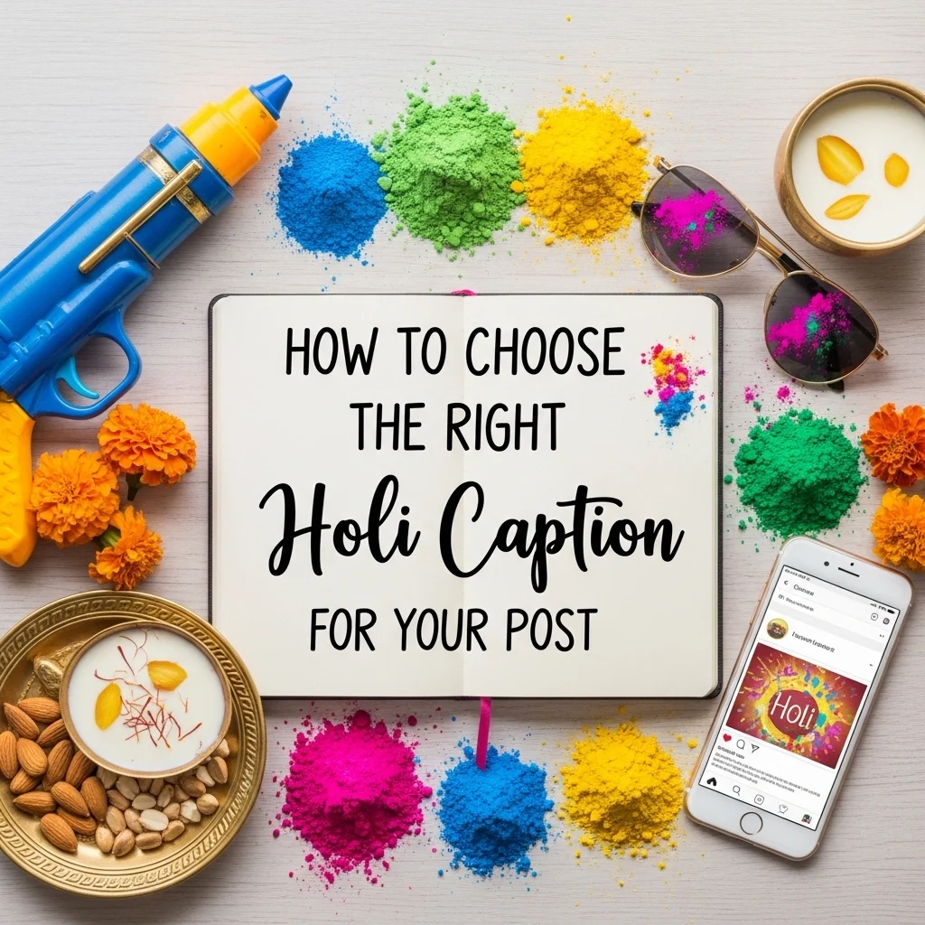 How to Choose the Right Holi Caption for Your Post