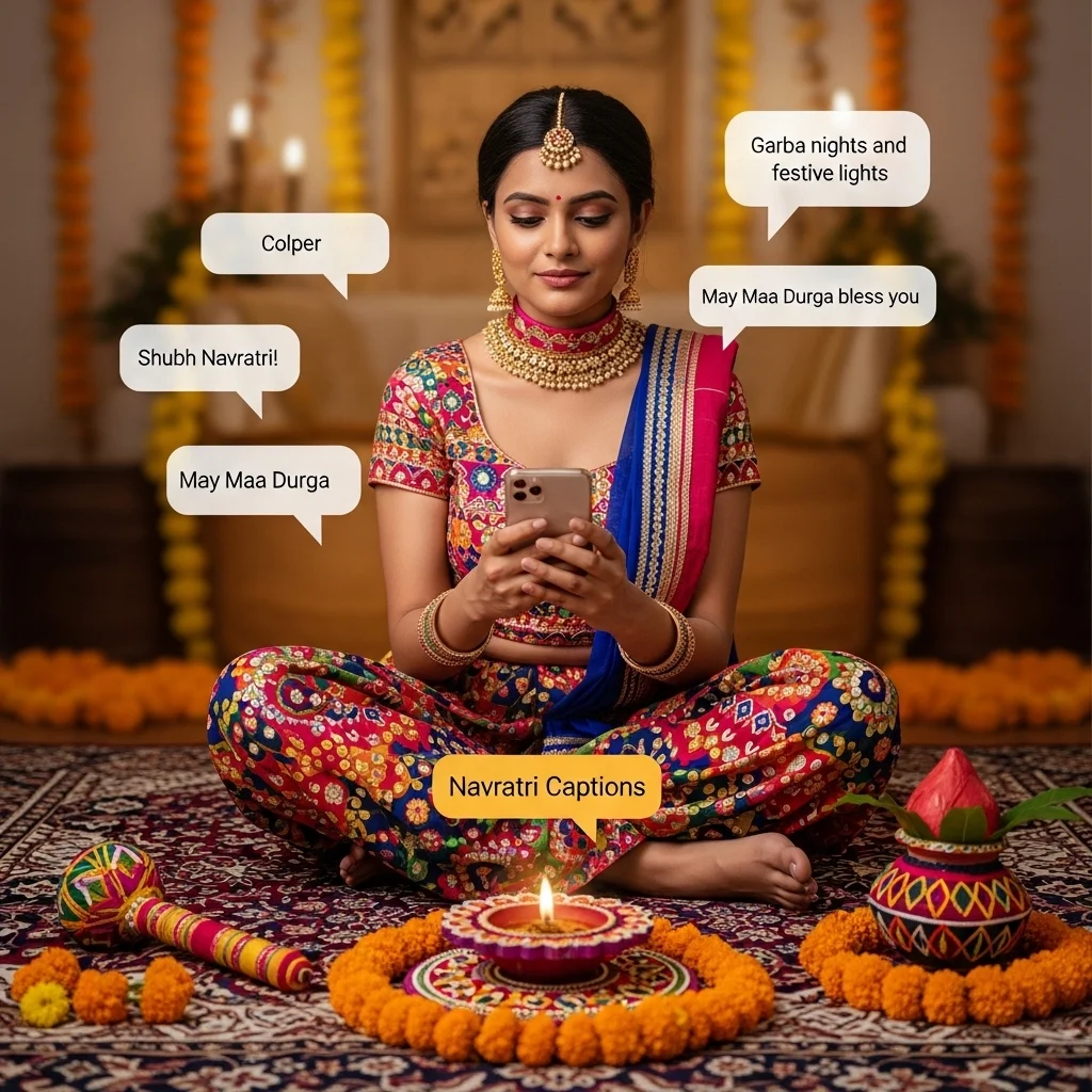 How to Choose the Right Navratri Caption for Your Post