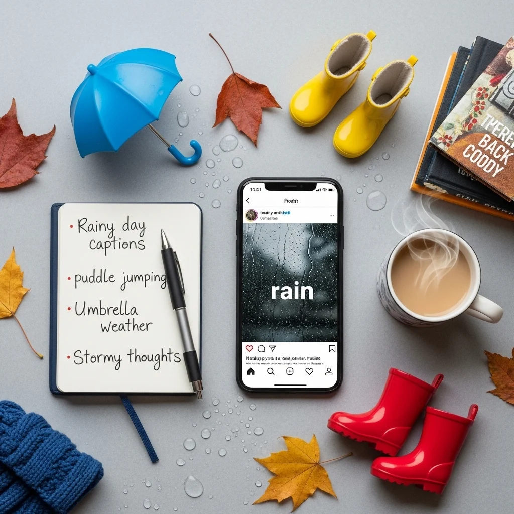 How to Choose the Right Rain Caption for Your Post