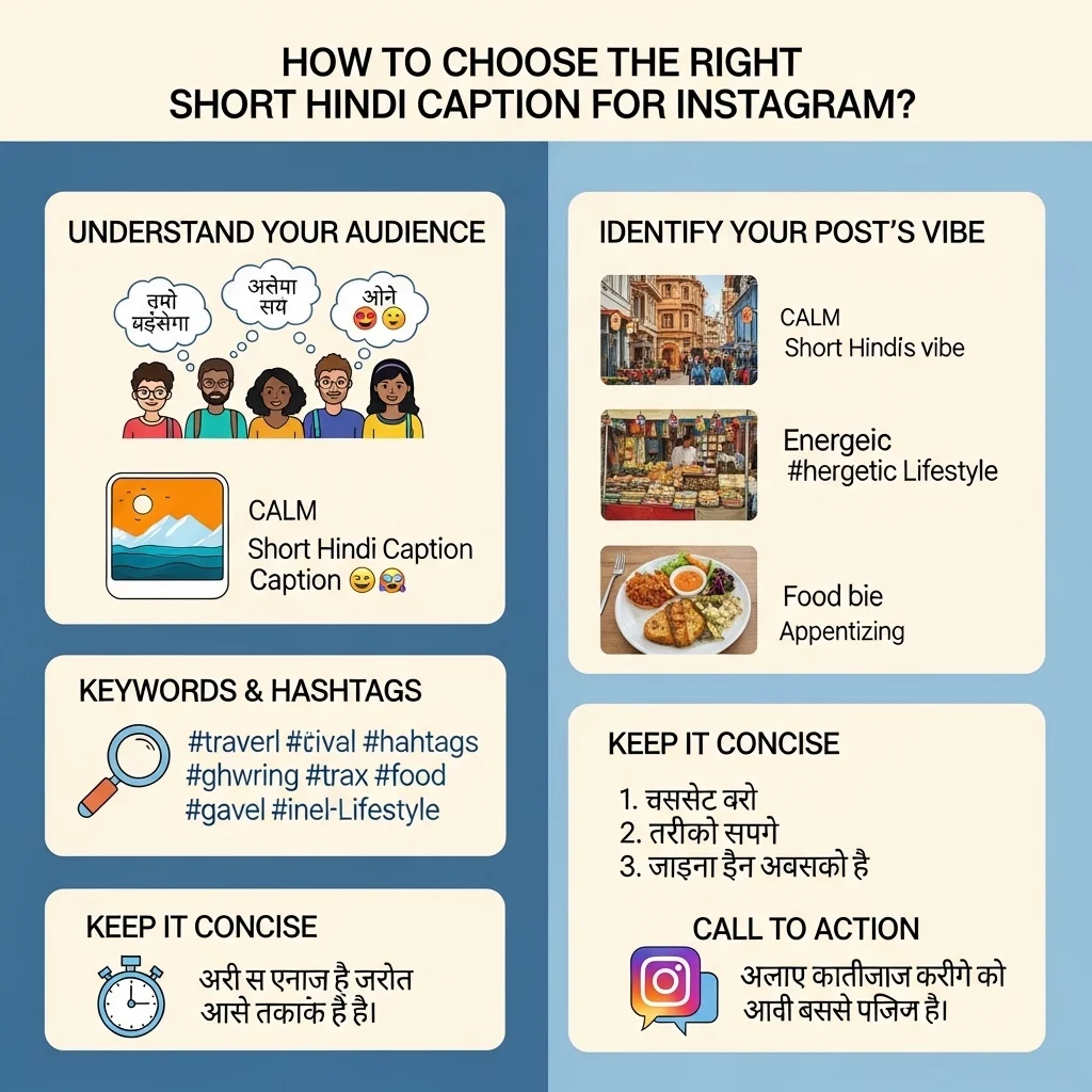 How to Choose the Right Short Hindi Caption for Instagram
