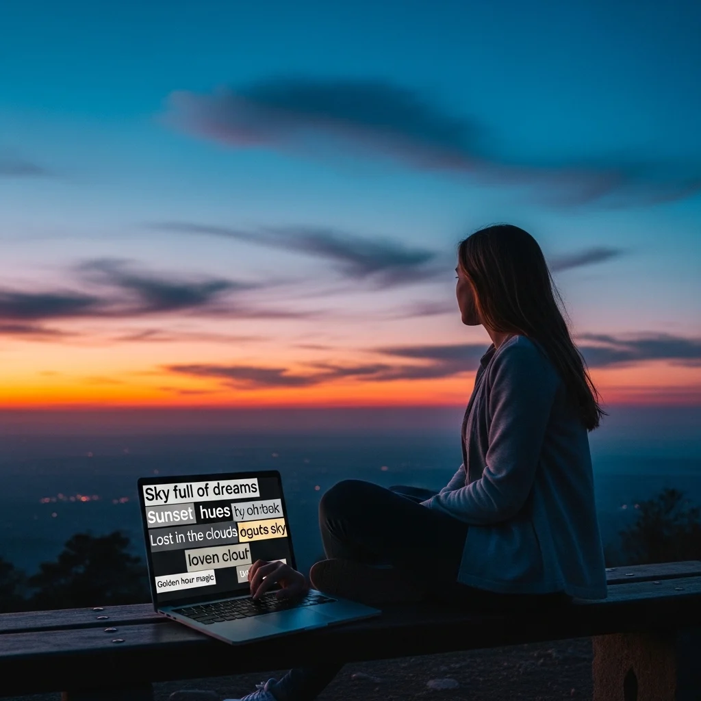 How to Choose the Right Sky Caption for Your Post