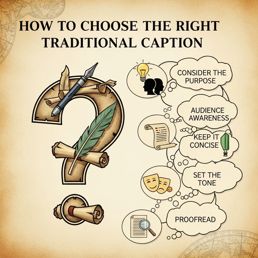 How to Choose the Right Traditional Caption