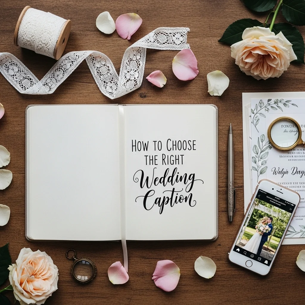 How to Choose the Right Wedding Caption