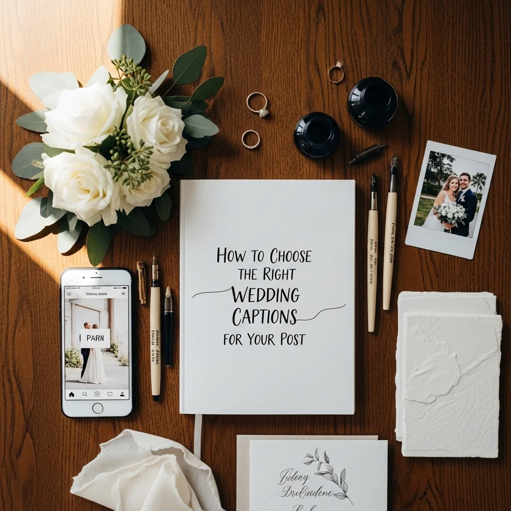 How to Choose the Right Wedding Captions for Your Post