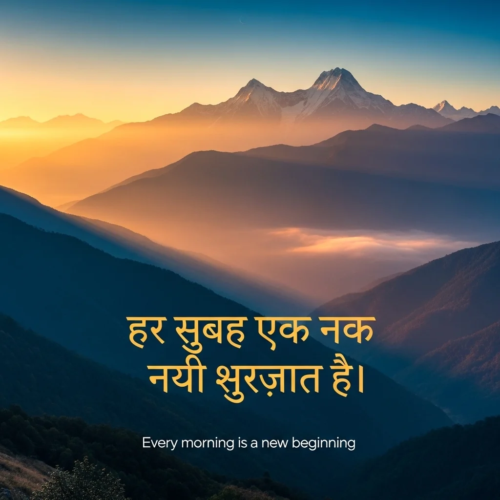 Inspirational Hindi Captions for Instagram
