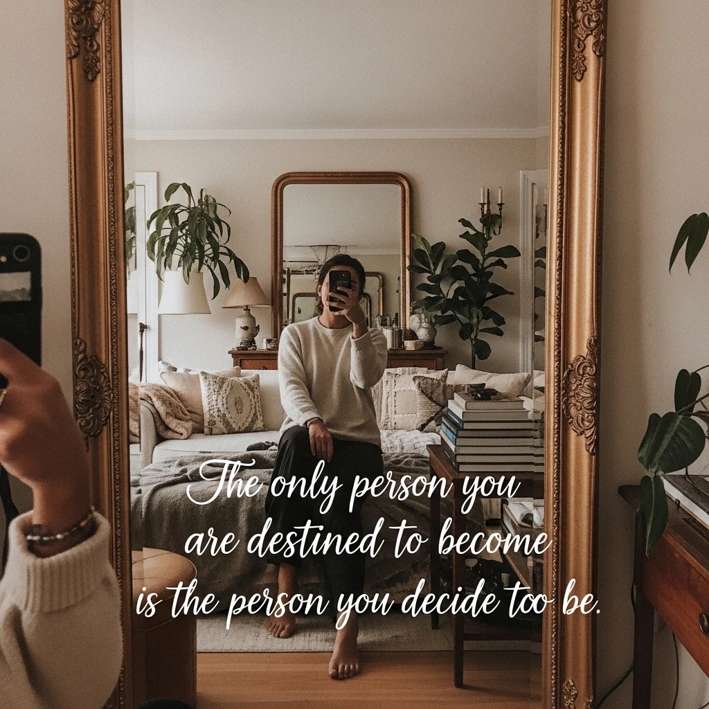 Inspirational Mirror Selfie Captions