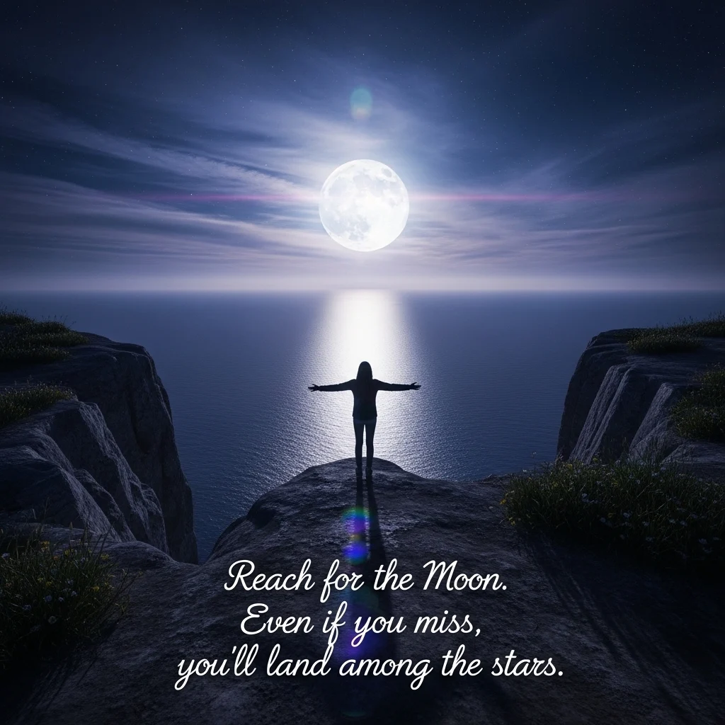Inspirational Moon Captions